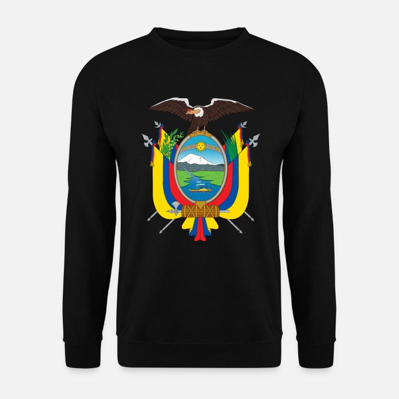 Ecuador - Unisex Pullover - Schwarz