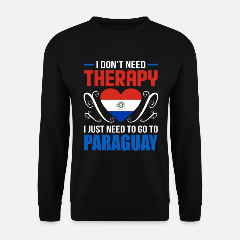 Paraguay - Unisex Pullover - Schwarz