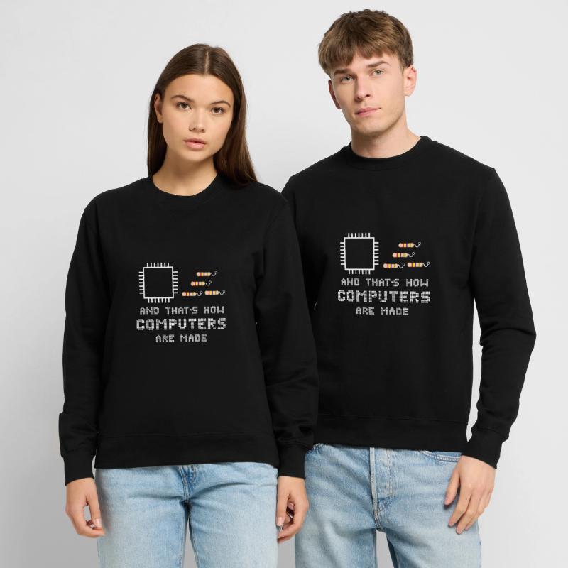 Computer Hardware PC Nerd Carte mère Sweat-shirt Unisexe