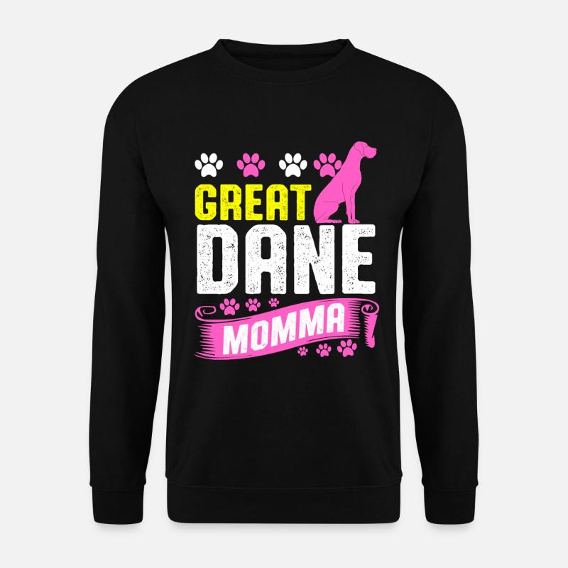 Deutsche Dogge - Unisex Pullover - Schwarz