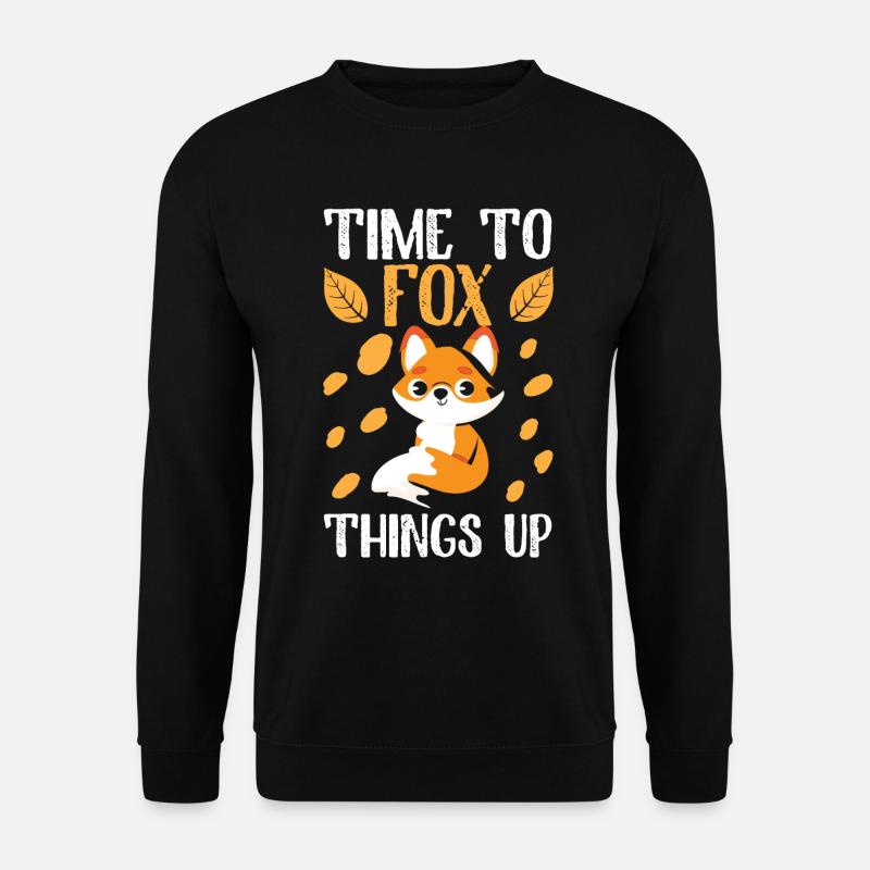 fox - Unisex Sweatshirt - black