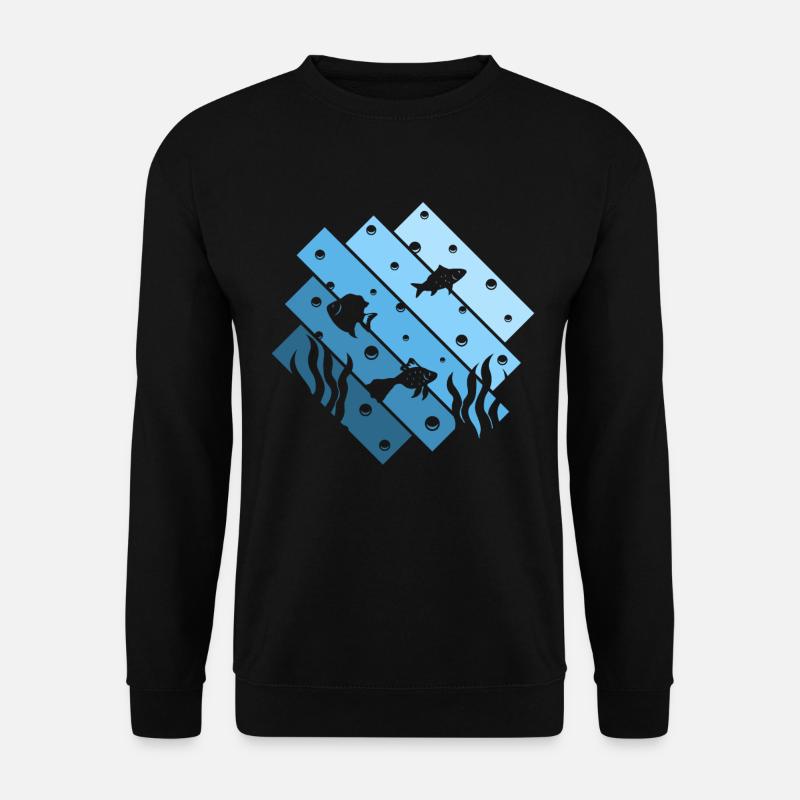 Aquarium - Unisex Pullover - Schwarz