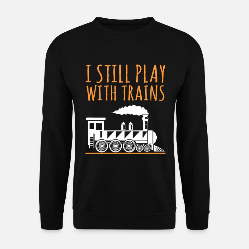 train - Unisex Sweatshirt - black