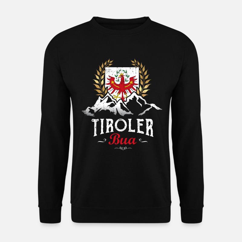 Tiroler Bua Tirol - Unisex Pullover - Schwarz