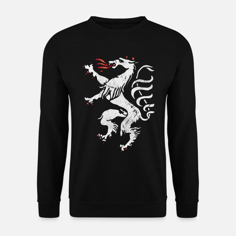 Steiermark Panther Wappen Retro - Unisex Pullover - Schwarz