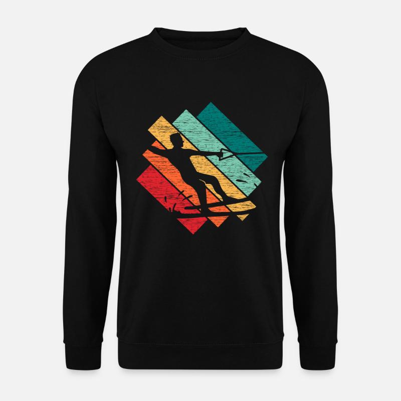 Wasserski - Unisex Pullover - Schwarz