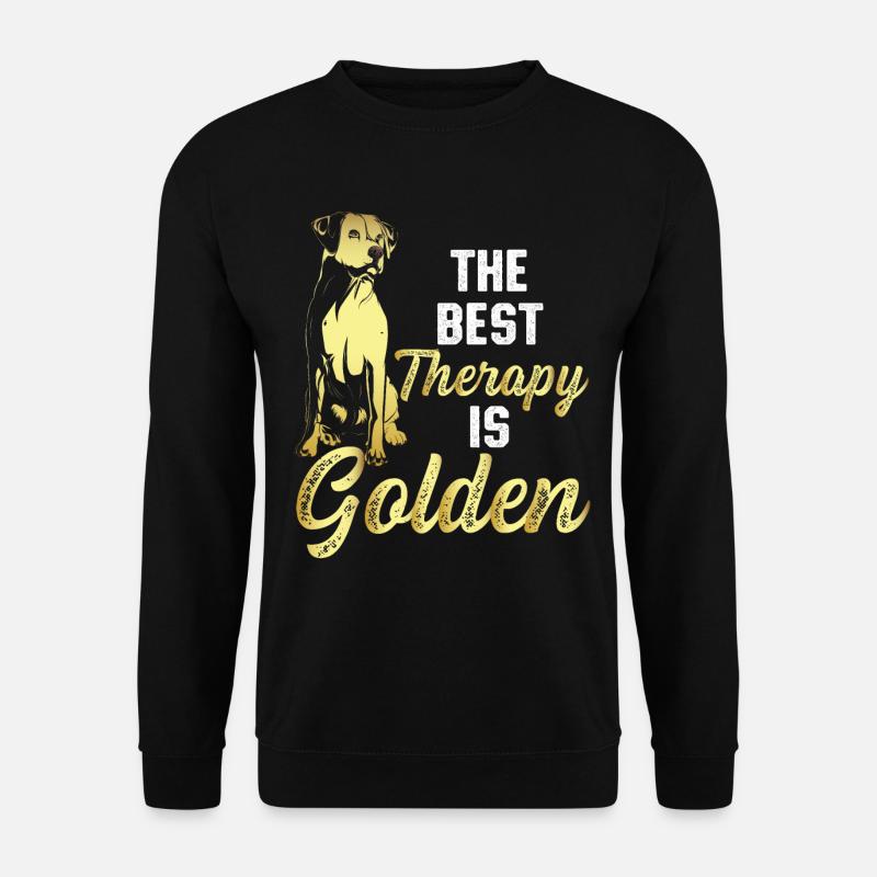 Golden Retriever - Unisex Pullover - Schwarz
