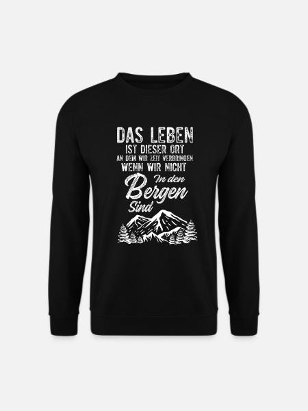 Berg - Unisex Pullover - Schwarz