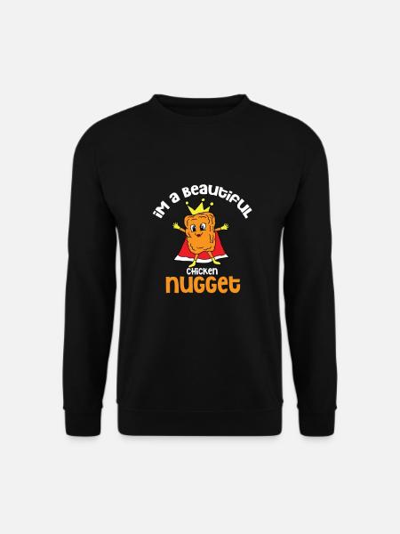 Chicken Nugget Nuggets Chicken Sweet - Unisex Sweatshirt - black