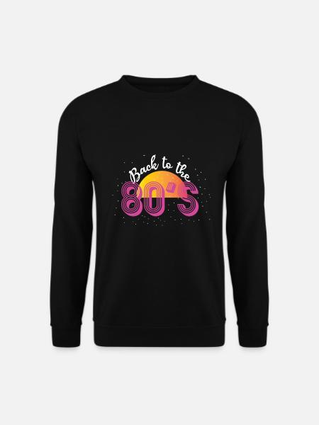 80s 80s 1980 - Unisex Sweatshirt - black