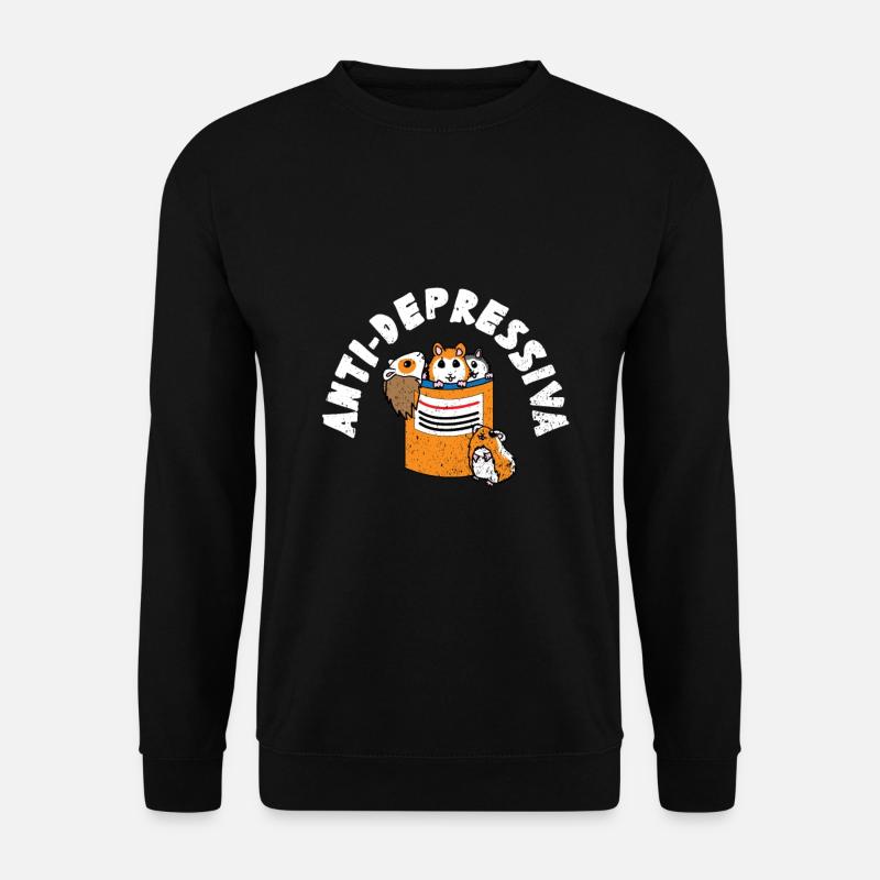 Antidepressiva Psychopharmaka Thymoleptikum - Unisex Pullover - Schwarz