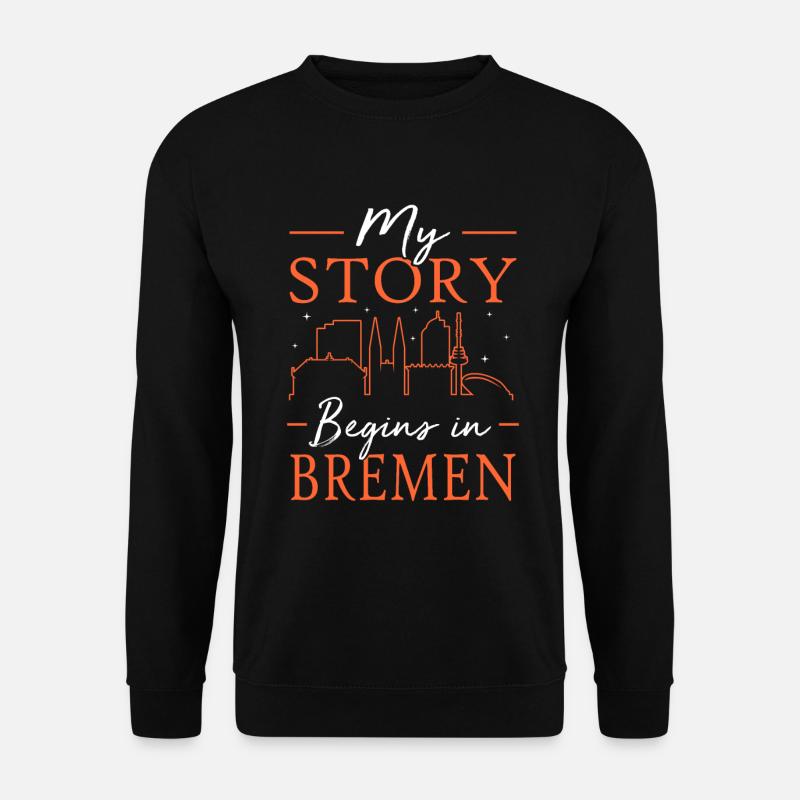 Bremen - Unisex Pullover - Schwarz