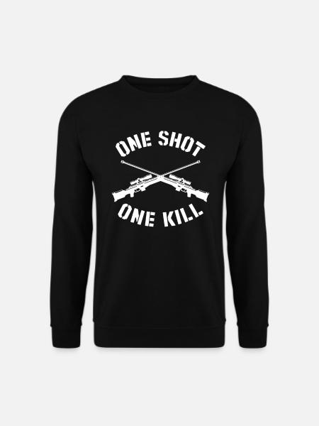 Sniper - Sweat-shirt Unisexe - noir