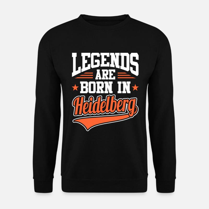 Heidelberg - Unisex Pullover - Schwarz