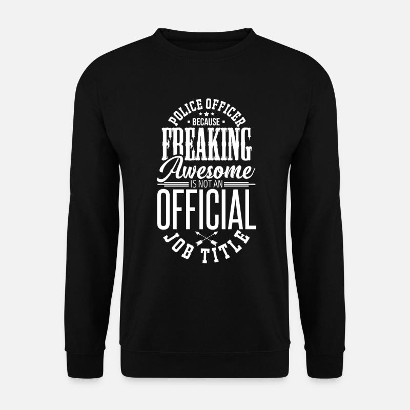 Polizei - Unisex Pullover - Schwarz