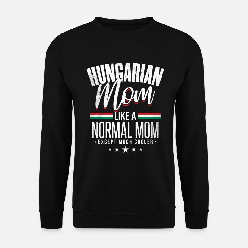 Ungarn Mom Mama - Unisex Pullover - Schwarz