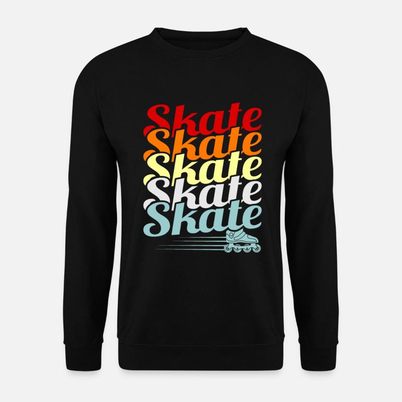 Inline skating - Unisex Sweatshirt - black