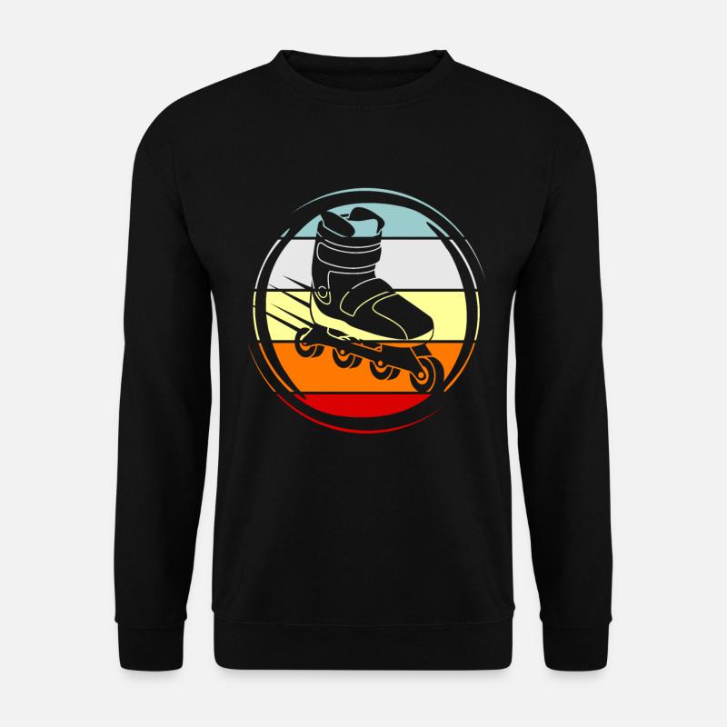 Inline skating - Unisex Sweatshirt - black
