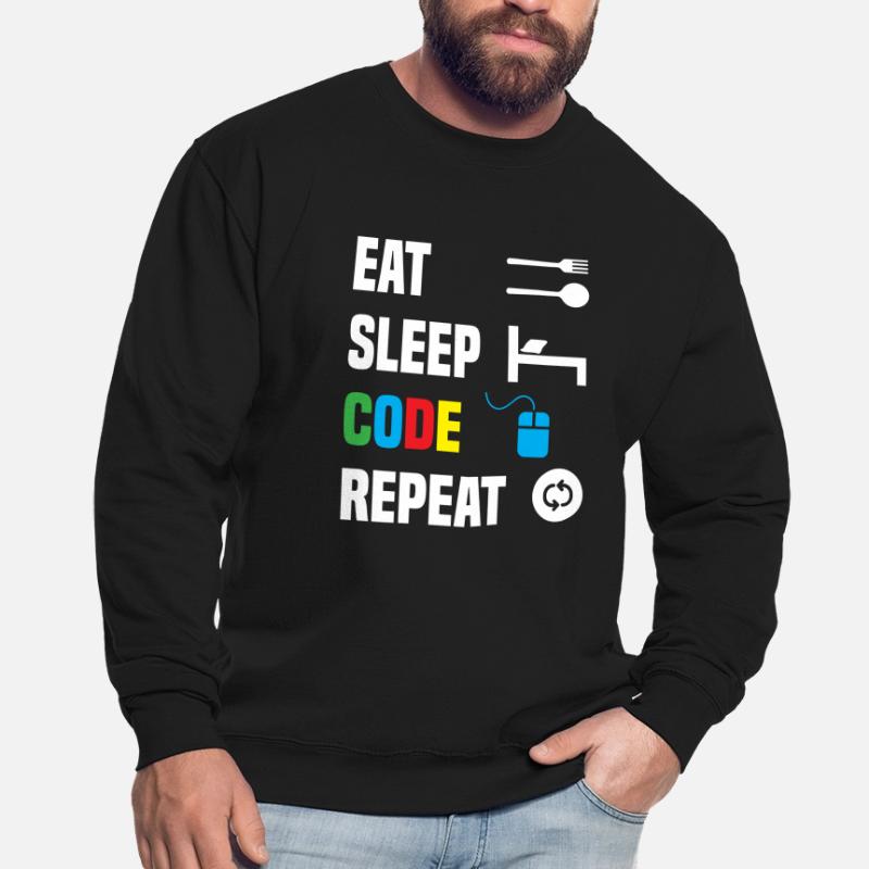 Code Encodage Codeur Codage Informaticien Sweat-shirt Unisexe