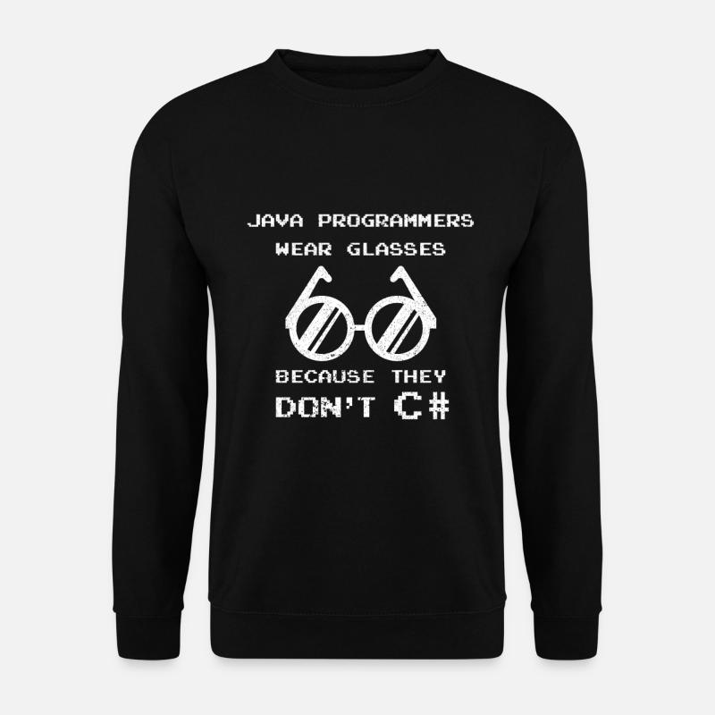 Code Encoding Coder Encoding Computer Scientist - Unisex Sweatshirt - black