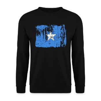 Somalia - Unisex Pullover - Schwarz - Vorne - Alina (178cm) & Michal (187cm)