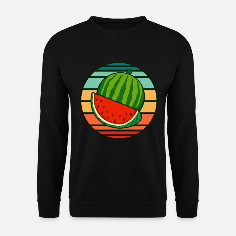 Pastèque - Sweat-shirt Unisexe - noir