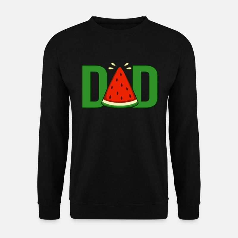 Wassermelone - Unisex Pullover - Schwarz