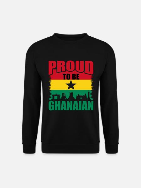 Ghana - Unisex Sweatshirt - black