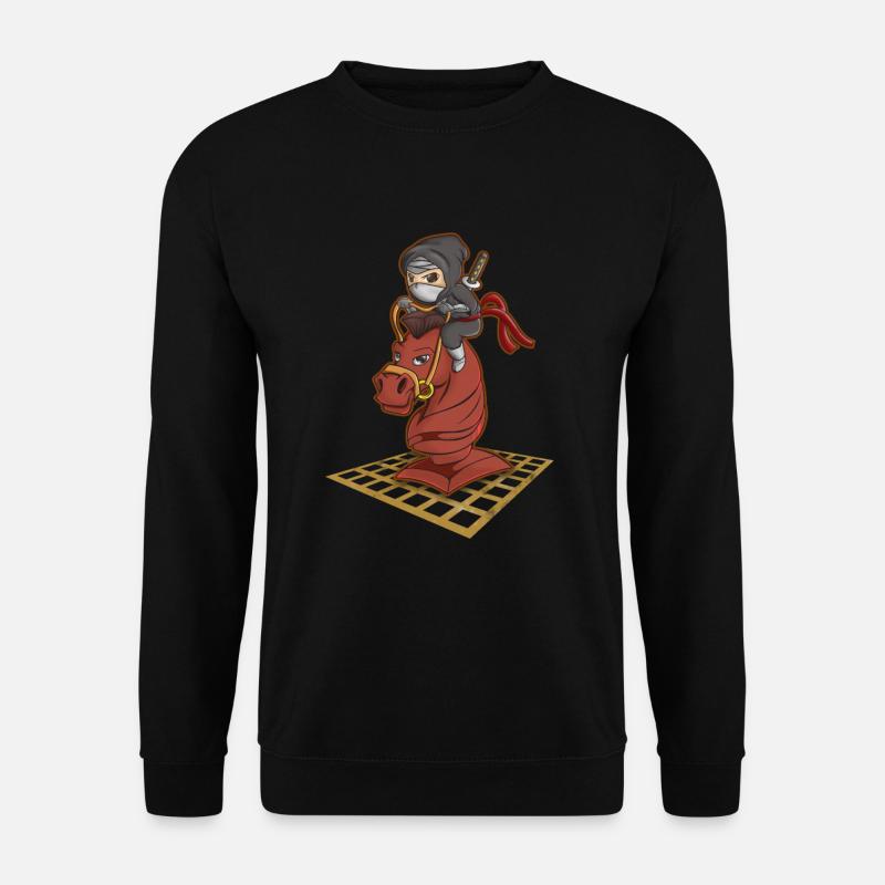 Schach - Unisex Pullover - Schwarz