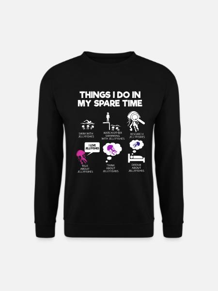 Jellyfish Costume Ocean Aquarium - Unisex Sweatshirt - black