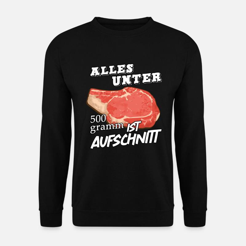 Fleisch - Unisex Pullover - Schwarz