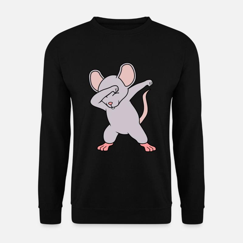 Maus - Unisex Pullover - Schwarz