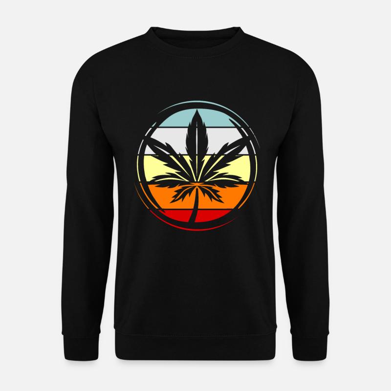 Cannabis - Unisex Pullover - Schwarz