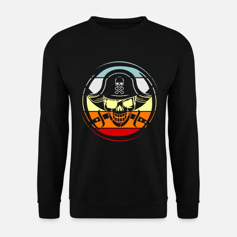 Pirat - Unisex Pullover - Schwarz