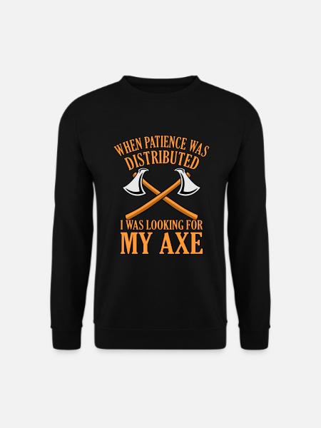 Wikinger - Unisex Pullover - Schwarz