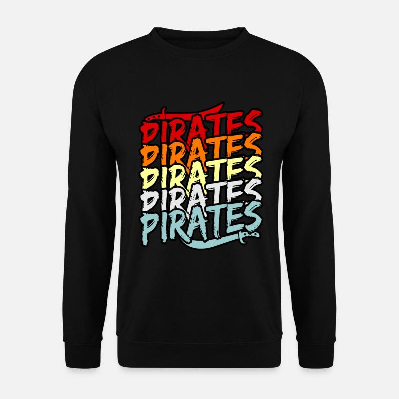 Pirat - Unisex Pullover - Schwarz