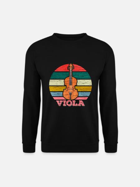 Viola - Unisex Sweatshirt - black