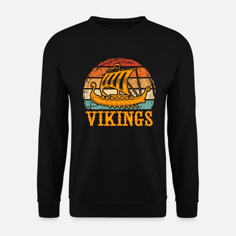 Wikinger - Unisex Pullover - Schwarz