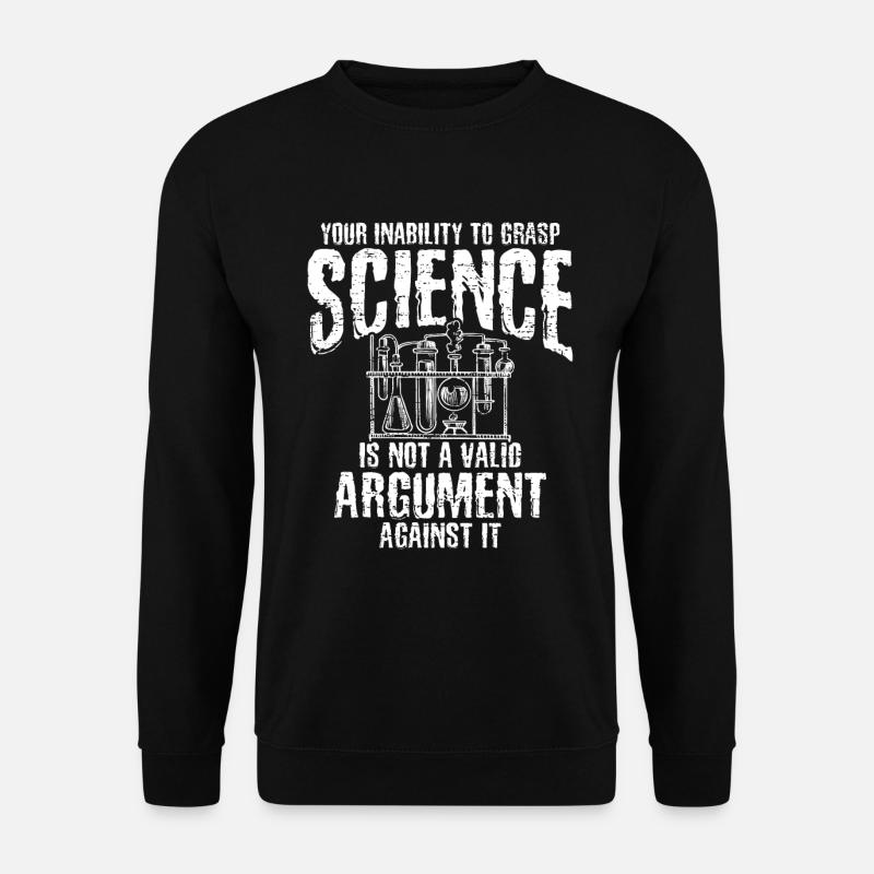Lovers of Science Physics - Unisex Sweatshirt - black