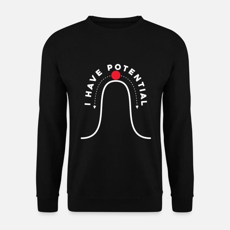 Science Physics-nerd - Unisex Sweatshirt - black