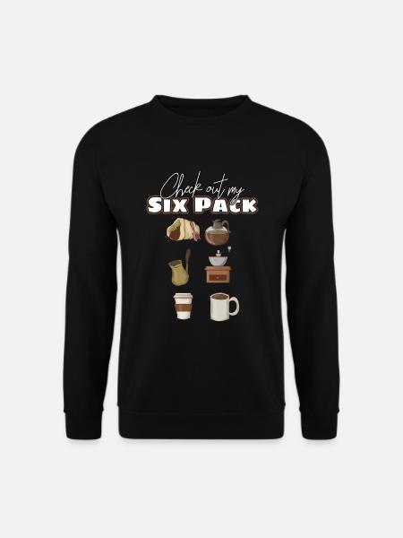 Kaffee - Unisex Pullover - Schwarz