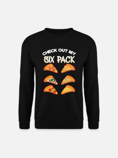 Pizza - Unisex Pullover - Schwarz