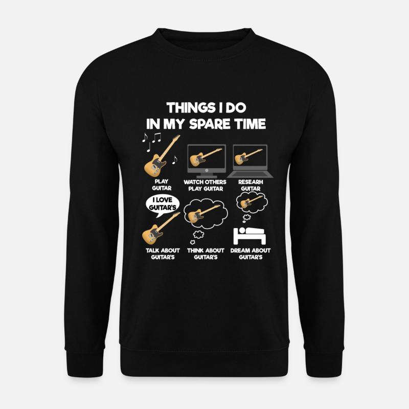 Guitar - Unisex Sweatshirt - black