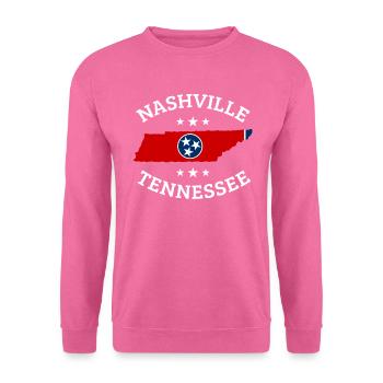 Nashville - Unisex Pullover - Pink - Vorne