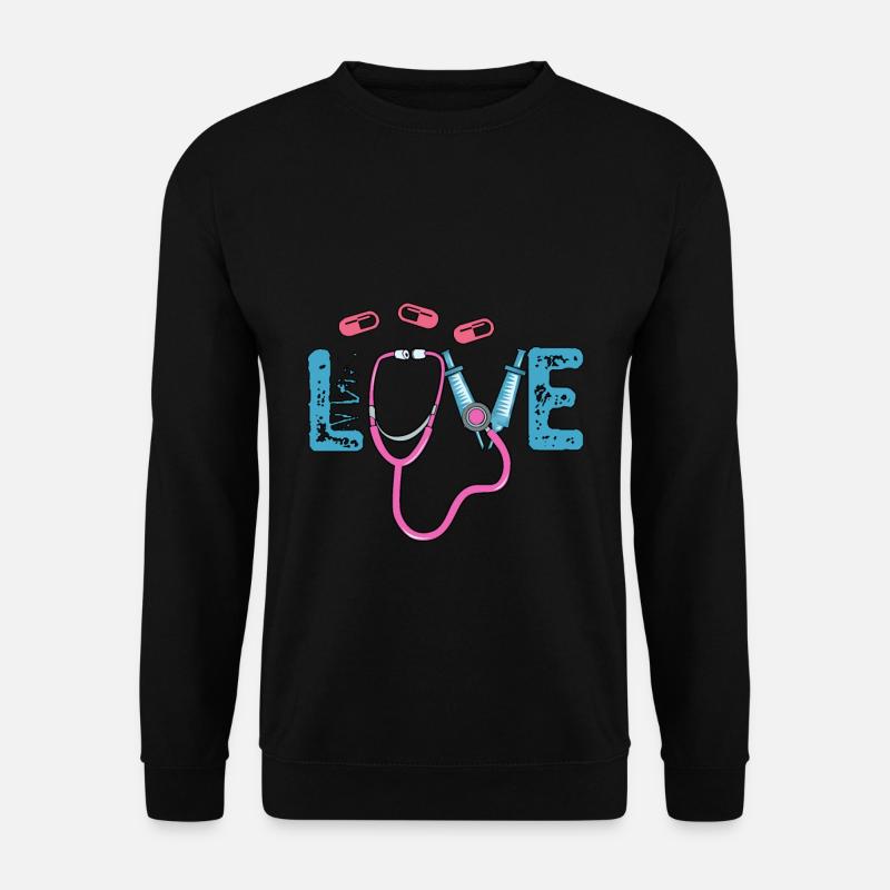 Krankenschwester Stolz - Unisex Pullover - Schwarz