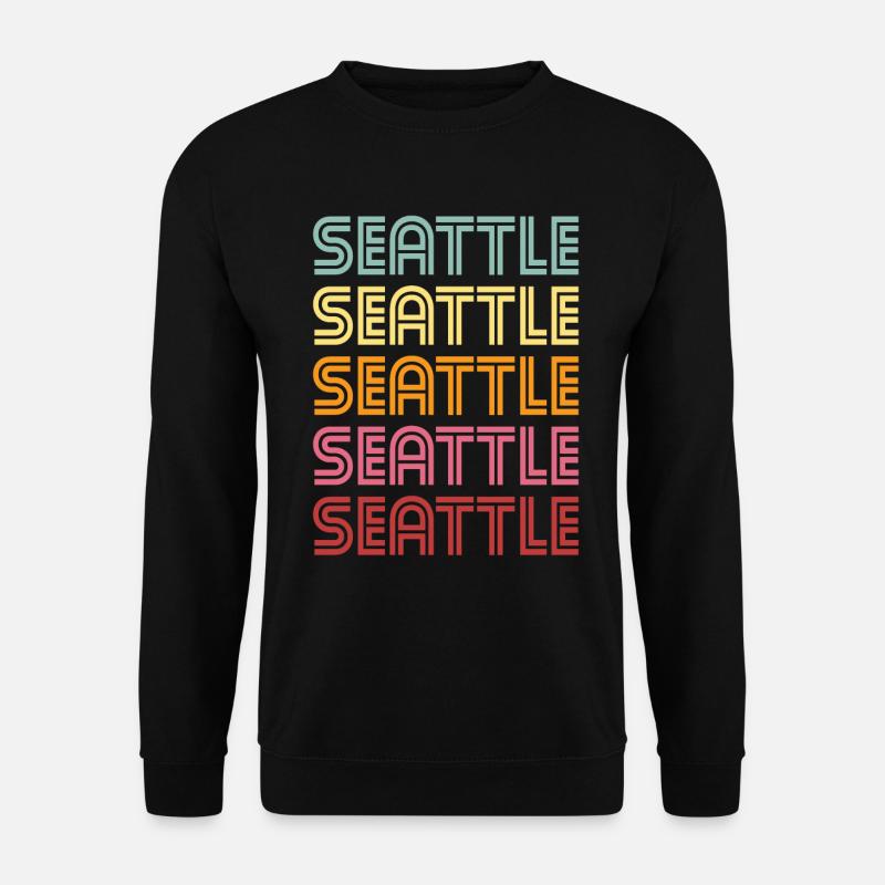 Seattle - Unisex Sweatshirt - black