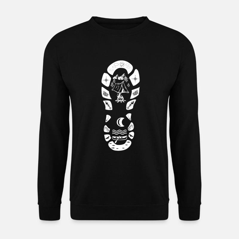 Camping - Unisex Sweatshirt - black