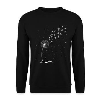 Ski Pusteblume - (SK) - Sweat-shirt Unisexe - noir - Devant - Alina (178cm) & Michal (187cm)