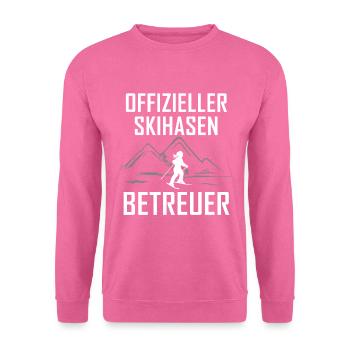 Skihasen Betreuer - (SK) - Unisex Pullover - Pink - Vorne