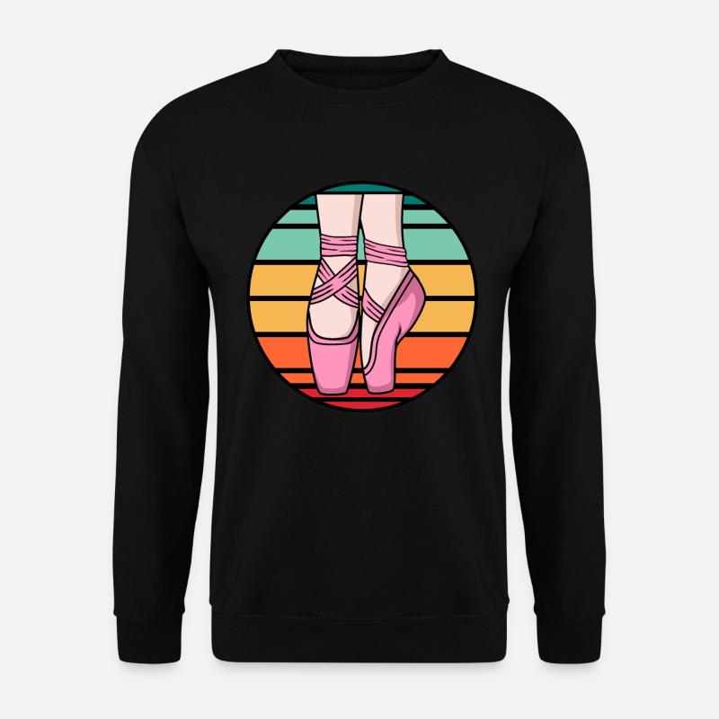 Ballett spitzenschuhe - Unisex Pullover - Schwarz